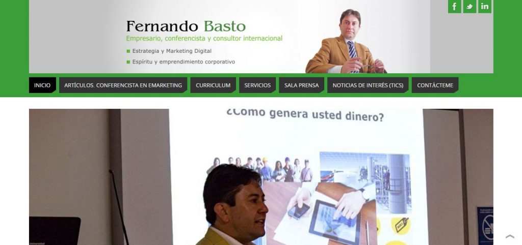 Conferencista en eMarketing Fernando Basto anuncia dos diplomados innovadores en la temática